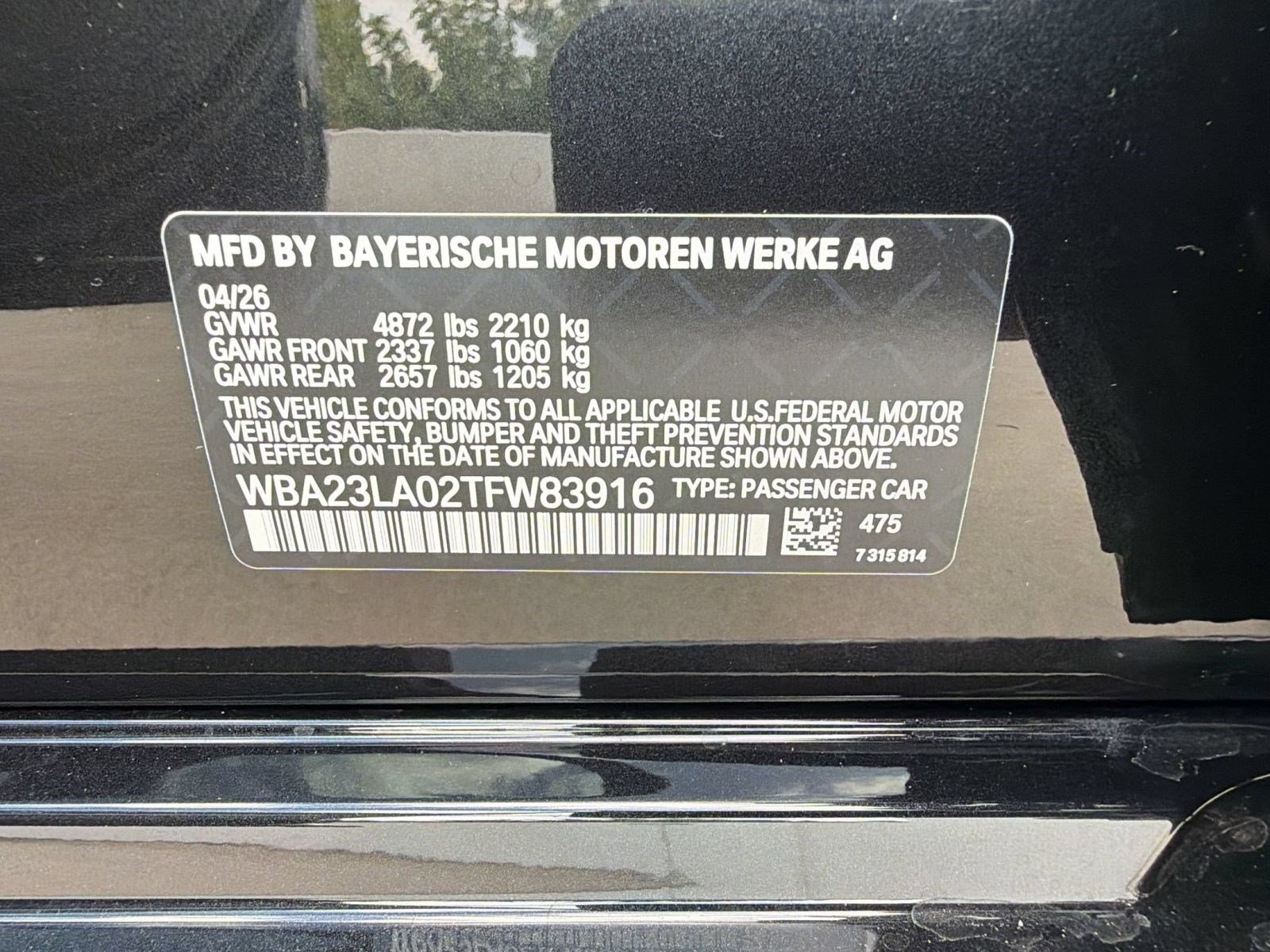 New 2026 BMW 330i xDrive Sedan w/ M Sport Package AWD/4WD image 16