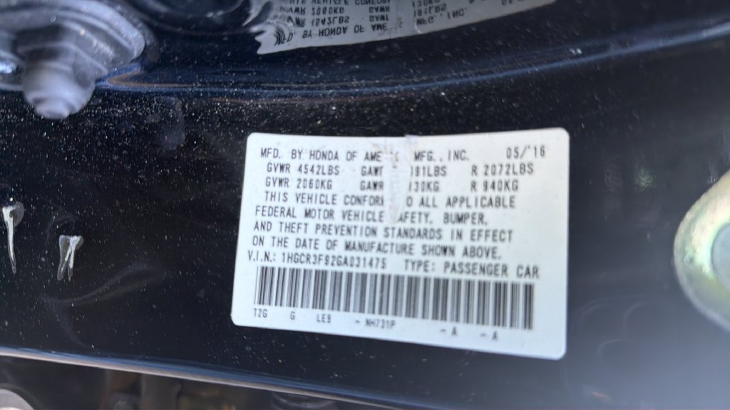 Used 2016 Honda Accord Touring image 38