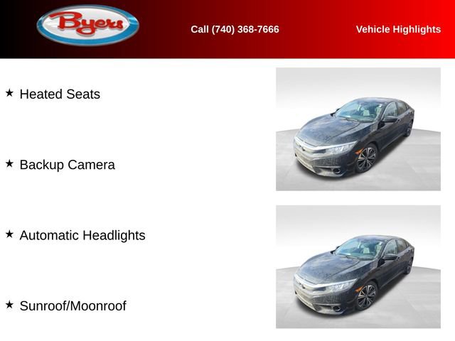 Used 2016 Honda Civic EX-L image 10