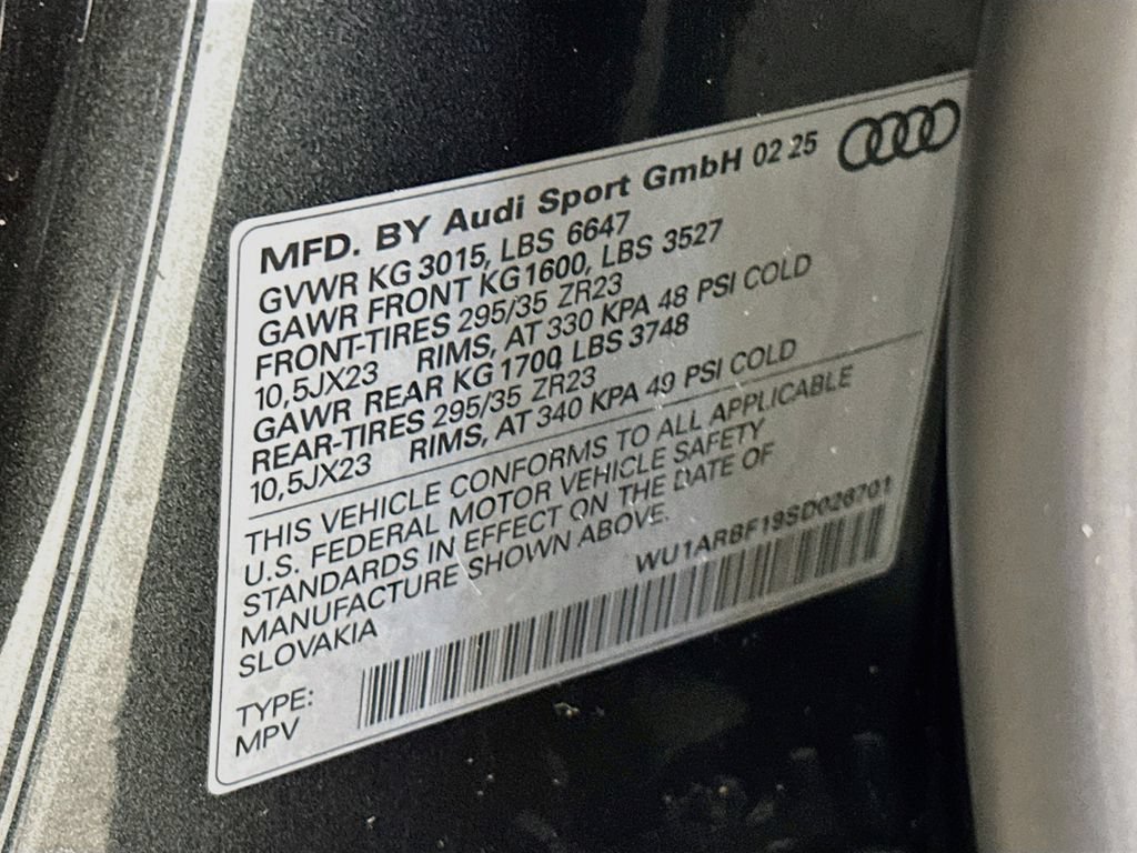 Used 2025 Audi RS Q8 performance AWD/4WD image 33
