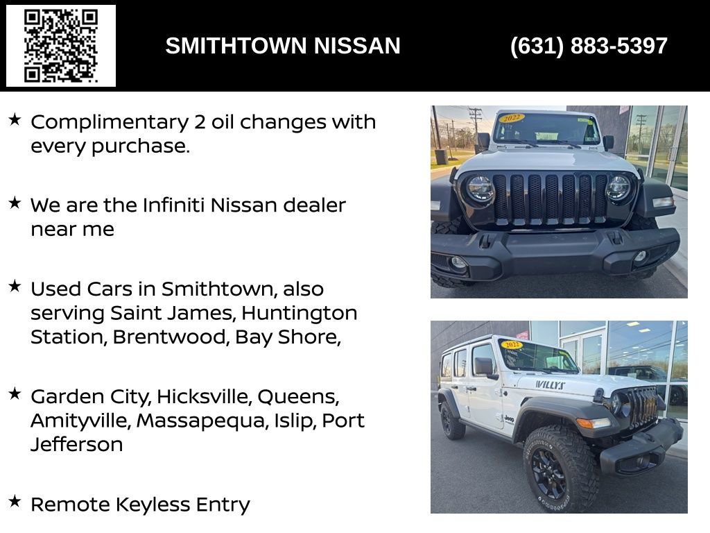 Used 2022 Jeep Wrangler Unlimited Sport image 3