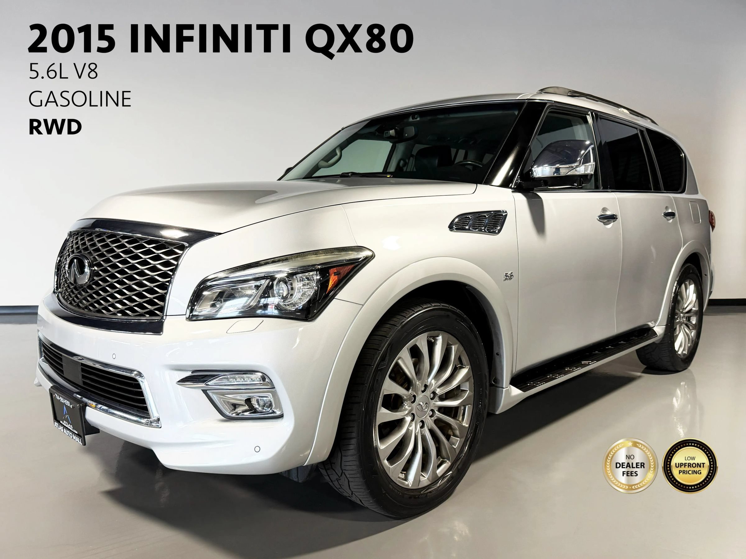 Used 2015 INFINITI QX80 2WD w/ Deluxe Technology Package