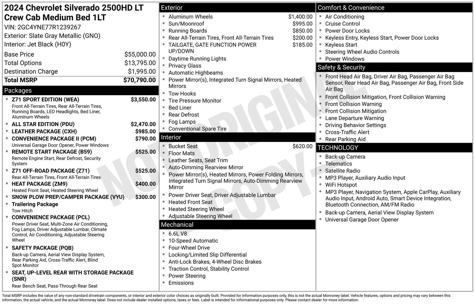 Used 2024 Chevrolet Silverado 2500 LT w/ Z71 Sport Edition AWD/4WD image 8
