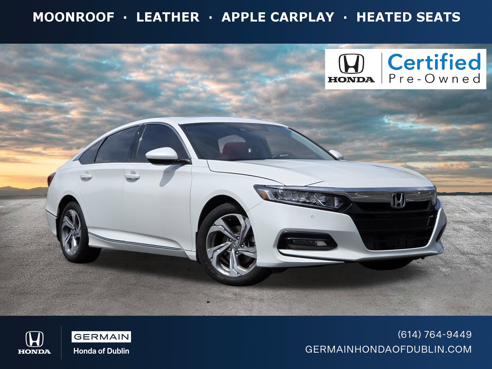 Used 2018 Honda Accord EX image 1