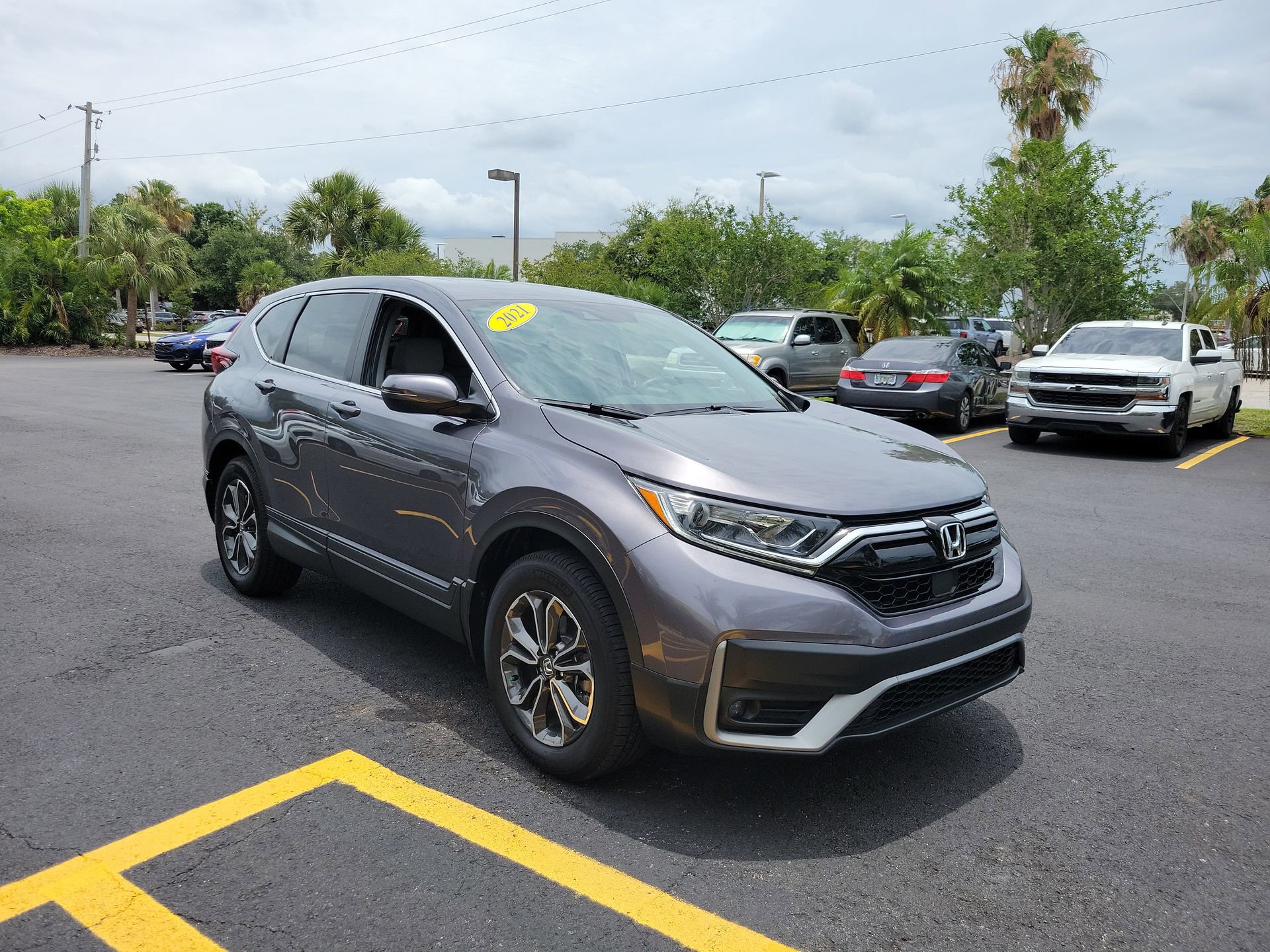 Used 2021 Honda CR-V EX-L image 2