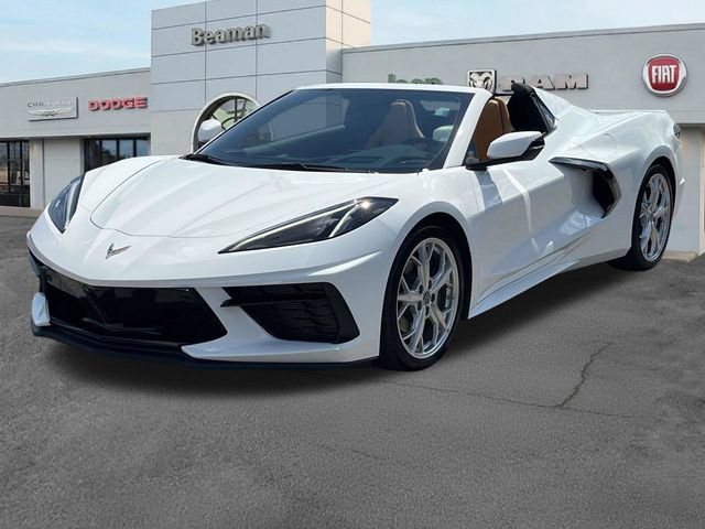 Used 2023 Chevrolet Corvette Stingray Preferred Conv w/ Chrome Exterior Badge Package RWD image 3