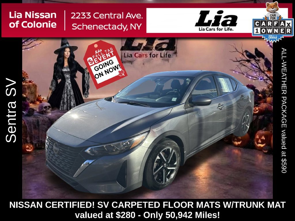 Certified 2024 Nissan Sentra SV w/ All-Weather Package