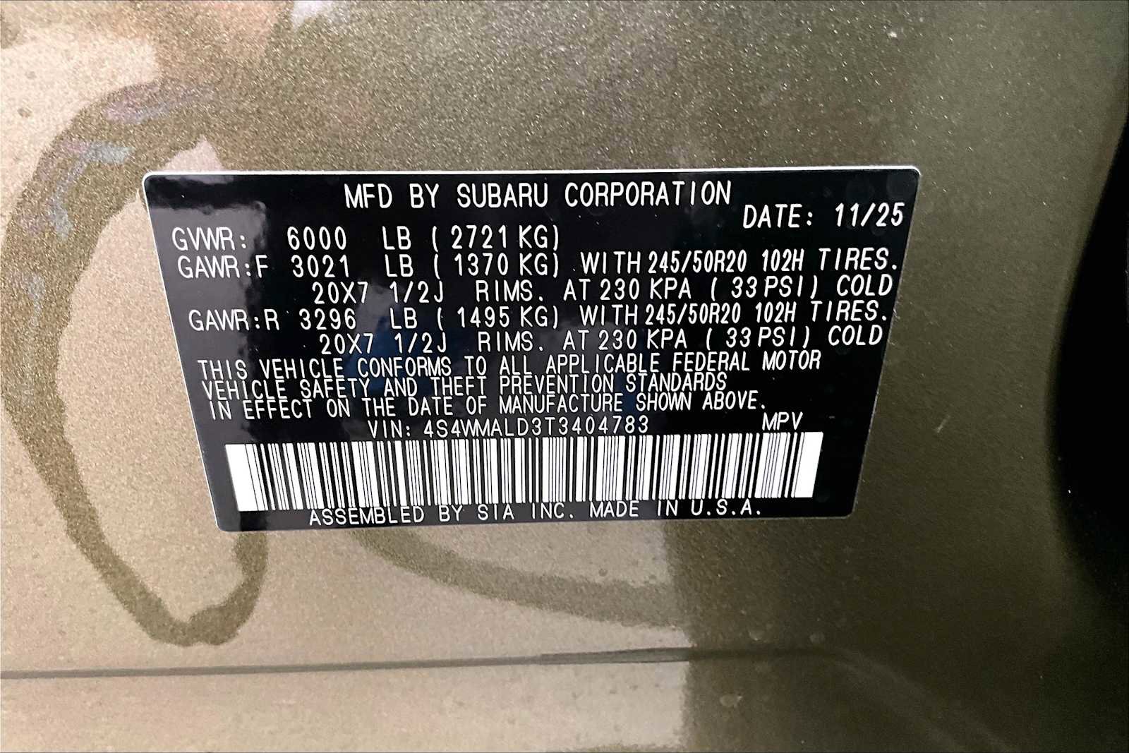 New 2026 Subaru Ascent Bronze Edition image 18