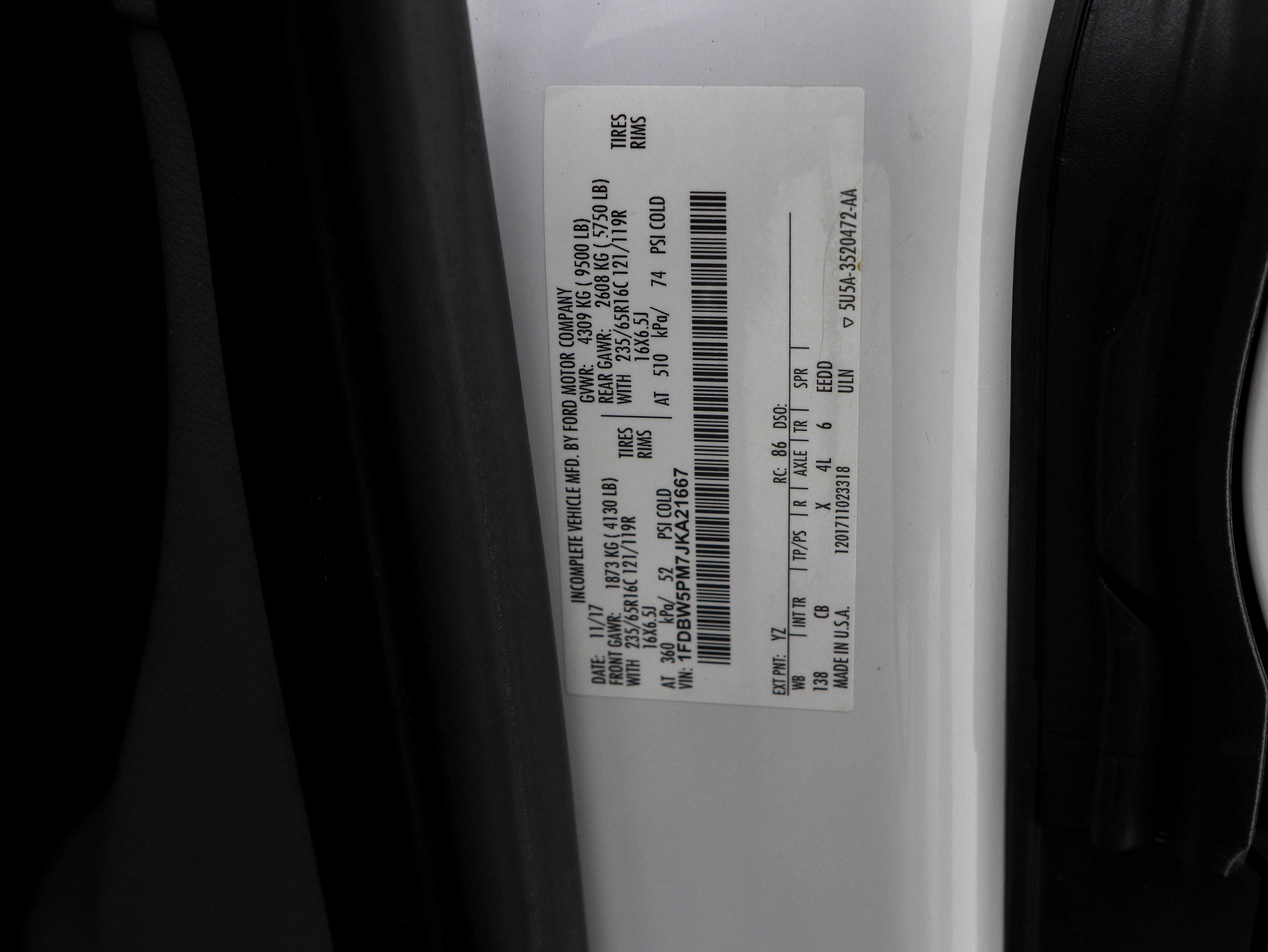 Used 2018 Ford Transit 350 138 w/ Interior Upgrade Package image 33