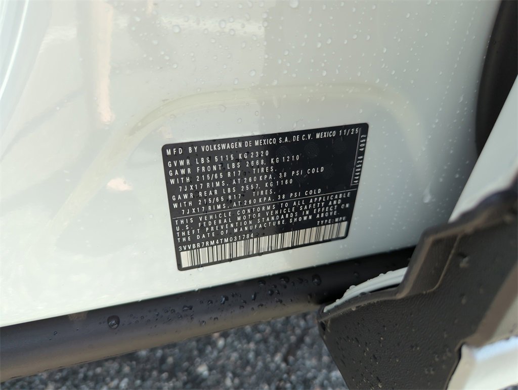 New 2026 Volkswagen Tiguan S image 47