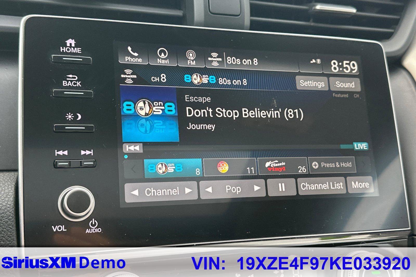 Certified 2019 Honda Insight Touring image 28