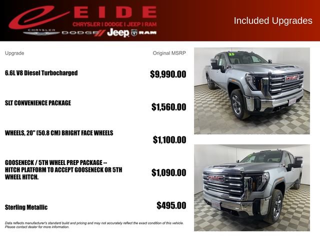 Used 2025 GMC Sierra 2500 SLT w/ SLT Convenience Package image 12