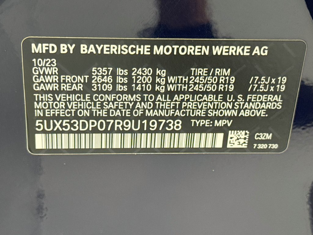 Certified 2024 BMW X3 xDrive30i w/ Premium Package AWD/4WD image 34