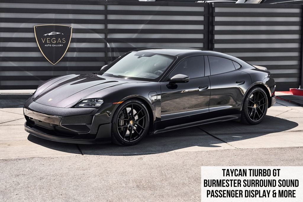 Used 2025 Porsche Taycan Turbo GT AWD/4WD image 1