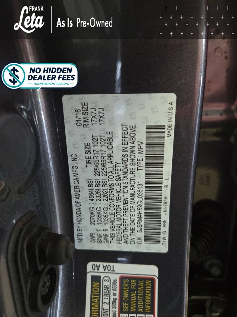 Used 2016 Honda CR-V EX image 28