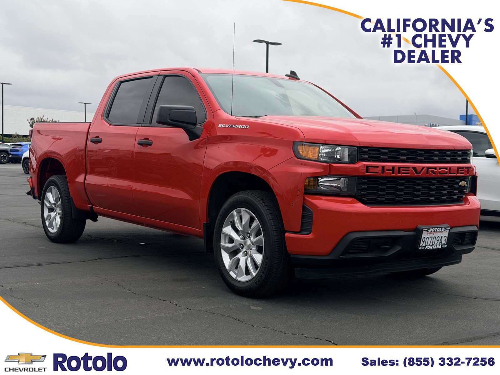 Used 2020 Chevrolet Silverado 1500 Custom w/ Custom Value Package
