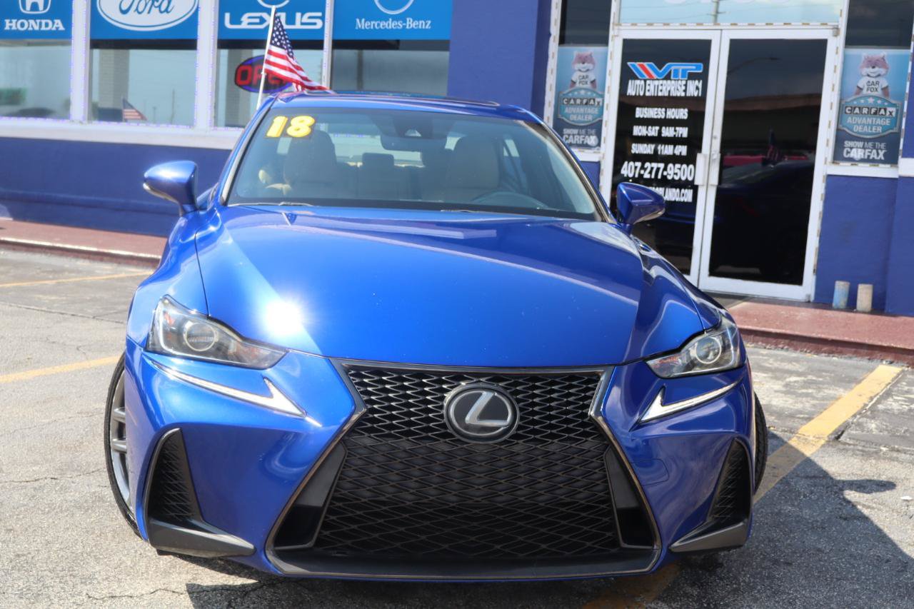 Used 2018 Lexus IS 300 F Sport w/ F Sport Package RWD image 3