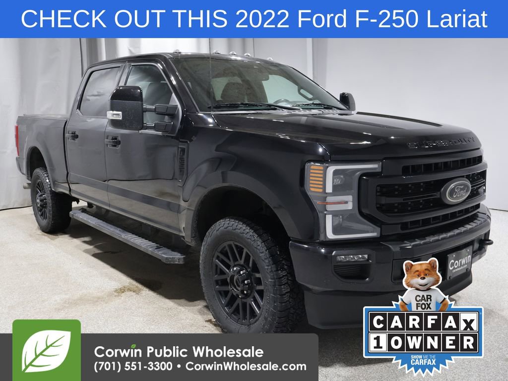 Used 2022 Ford F250 Lariat w/ Black Appearance Package