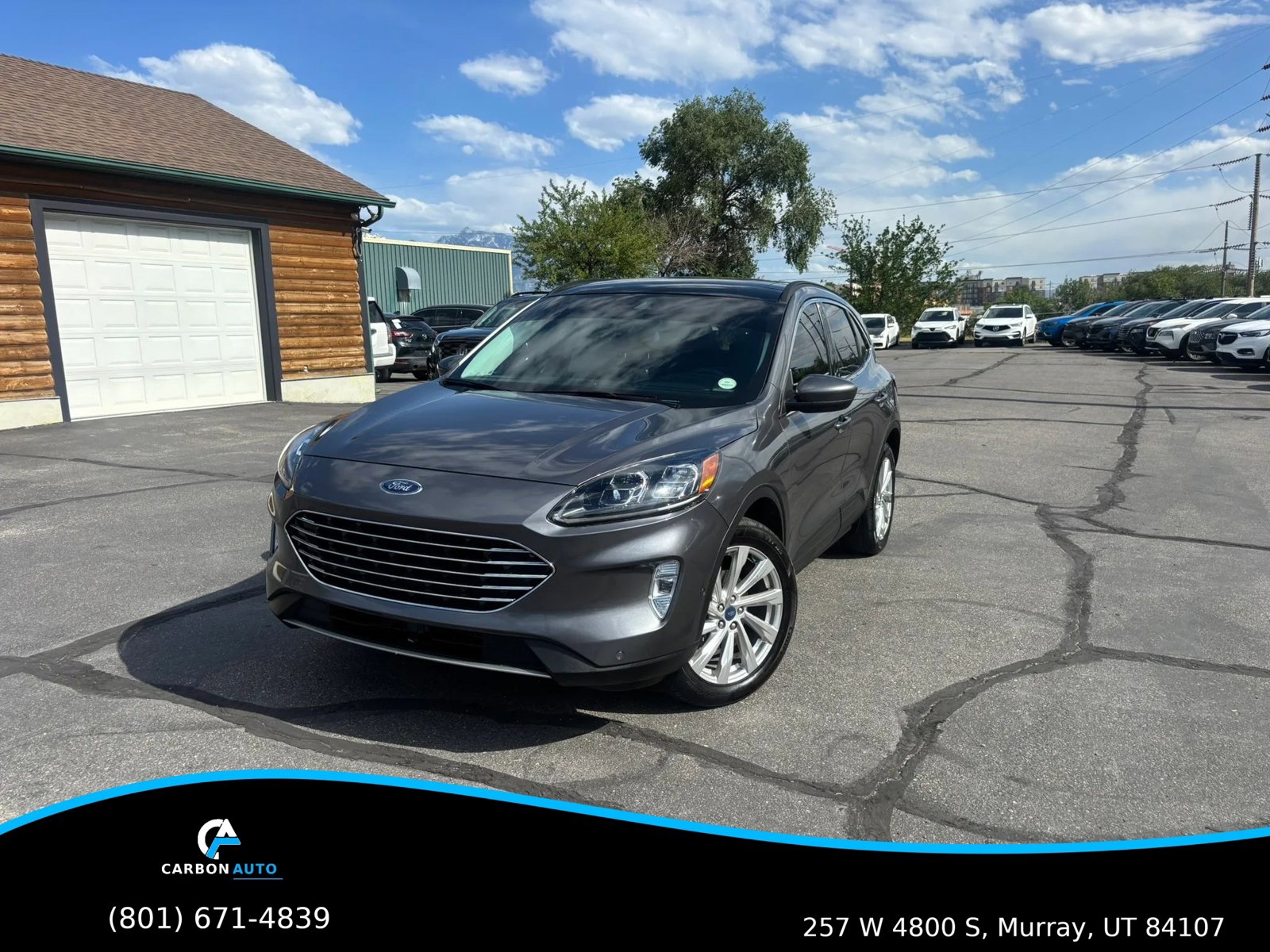 Used 2021 Ford Escape Titanium w/ Titanium Elite Package AWD/4WD image 1