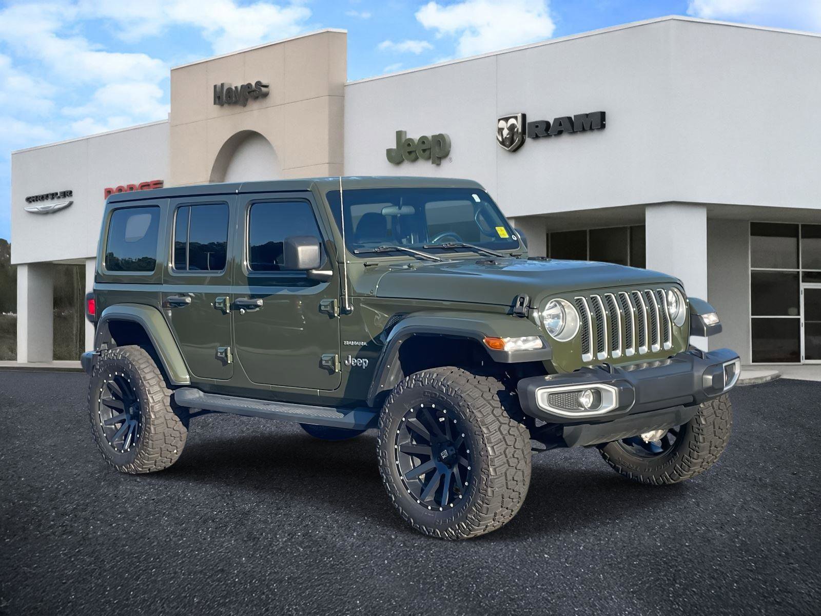 Used 2021 Jeep Wrangler Unlimited Sahara image 1
