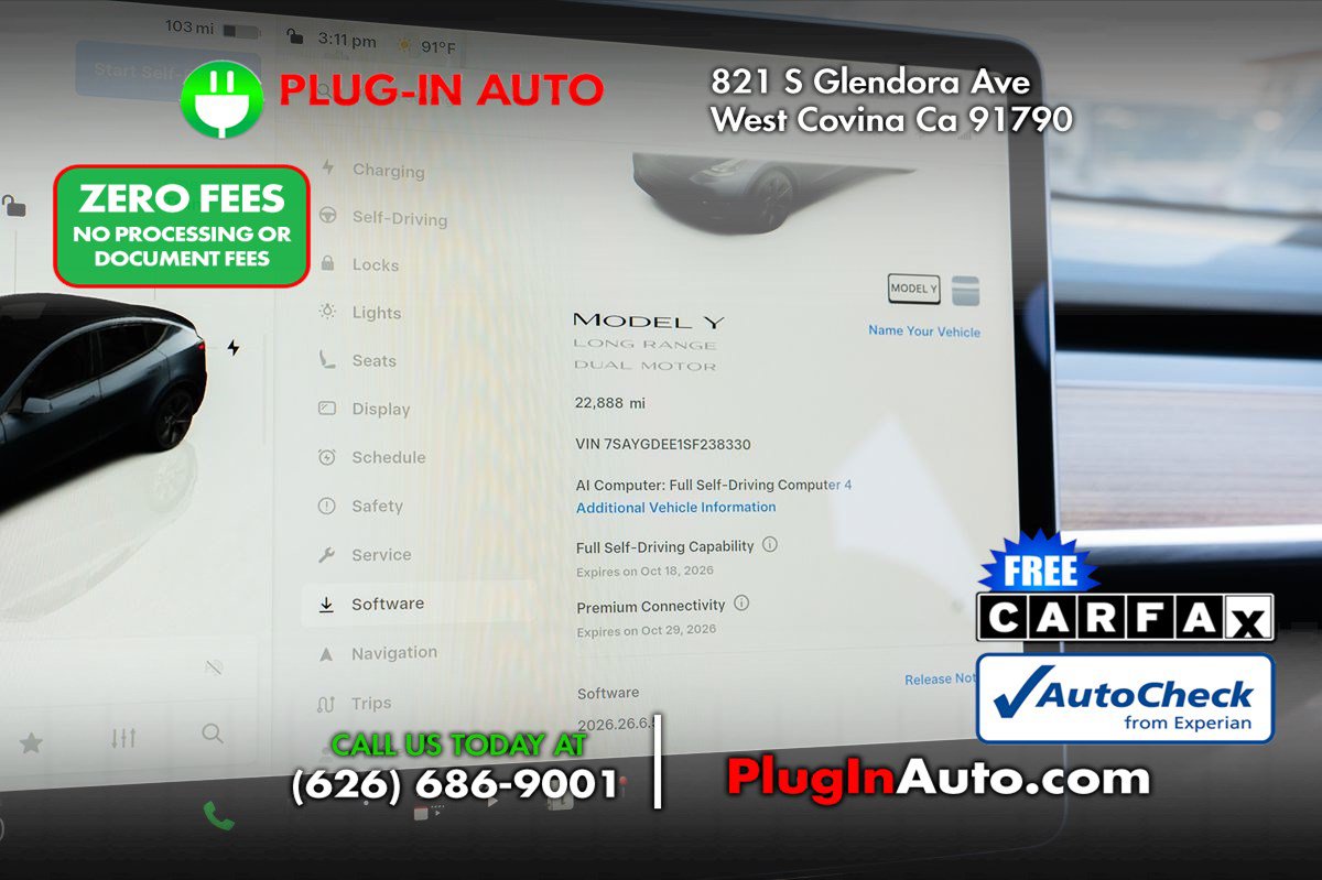 Used 2025 Tesla Model Y Long Range AWD/4WD image 31