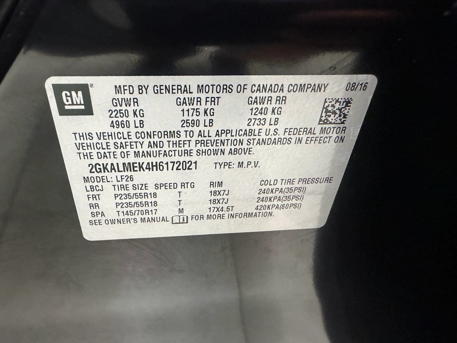 Used 2017 GMC Terrain SLE FWD image 33