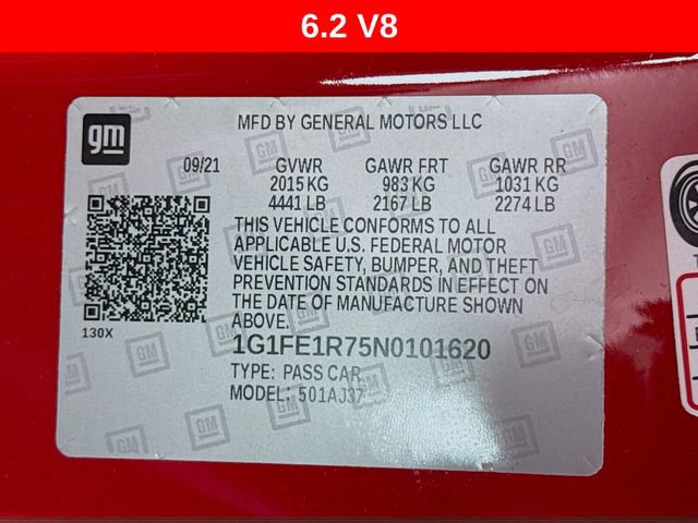 Used 2022 Chevrolet Camaro SS RWD image 32