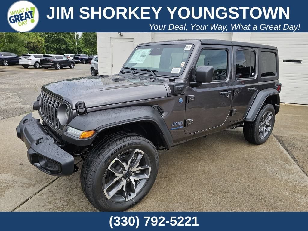 New 2025 Jeep Wrangler Unlimited Sport S 4xe w/ Dual Top Group AWD/4WD image 1