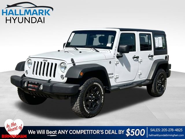 Used 2017 Jeep Wrangler Unlimited Sport image 1