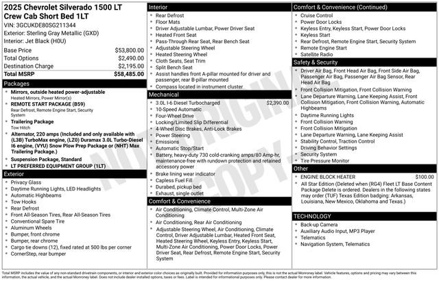 Used 2025 Chevrolet Silverado 1500 LT image 5