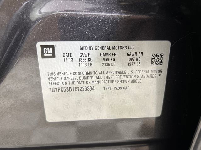 Used 2014 Chevrolet Cruze LT w/ RS Package image 26