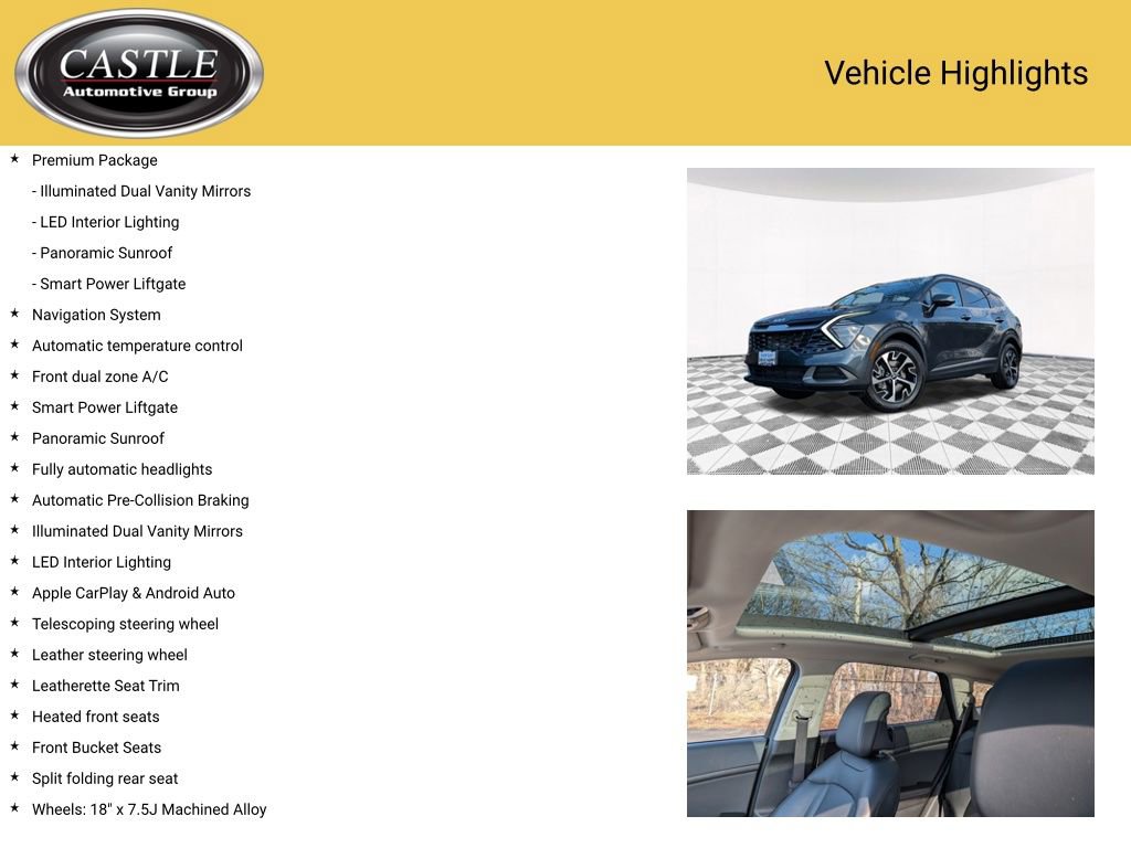 Used 2025 Kia Sportage EX w/ Premium Package image 4
