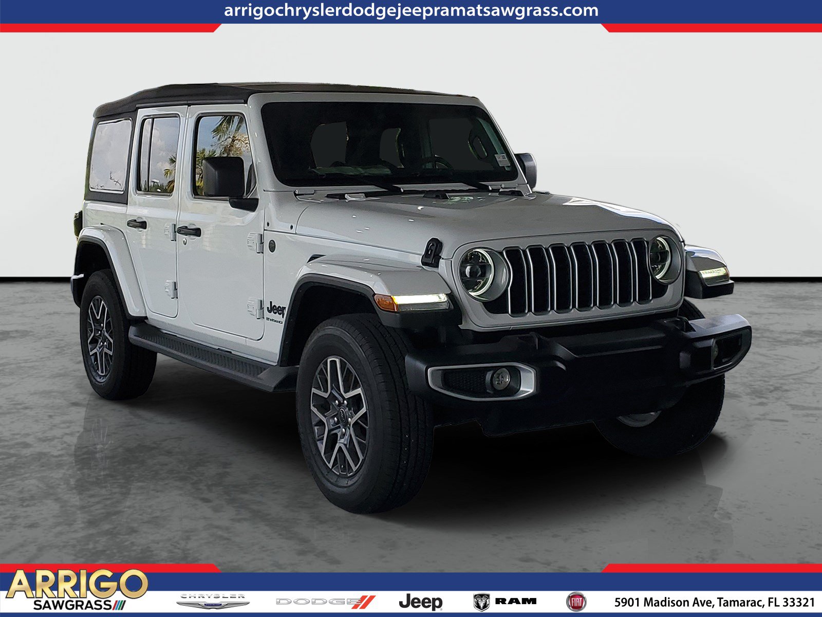 New 2025 Jeep Wrangler Unlimited Sahara w/ Safety Group AWD/4WD image 1