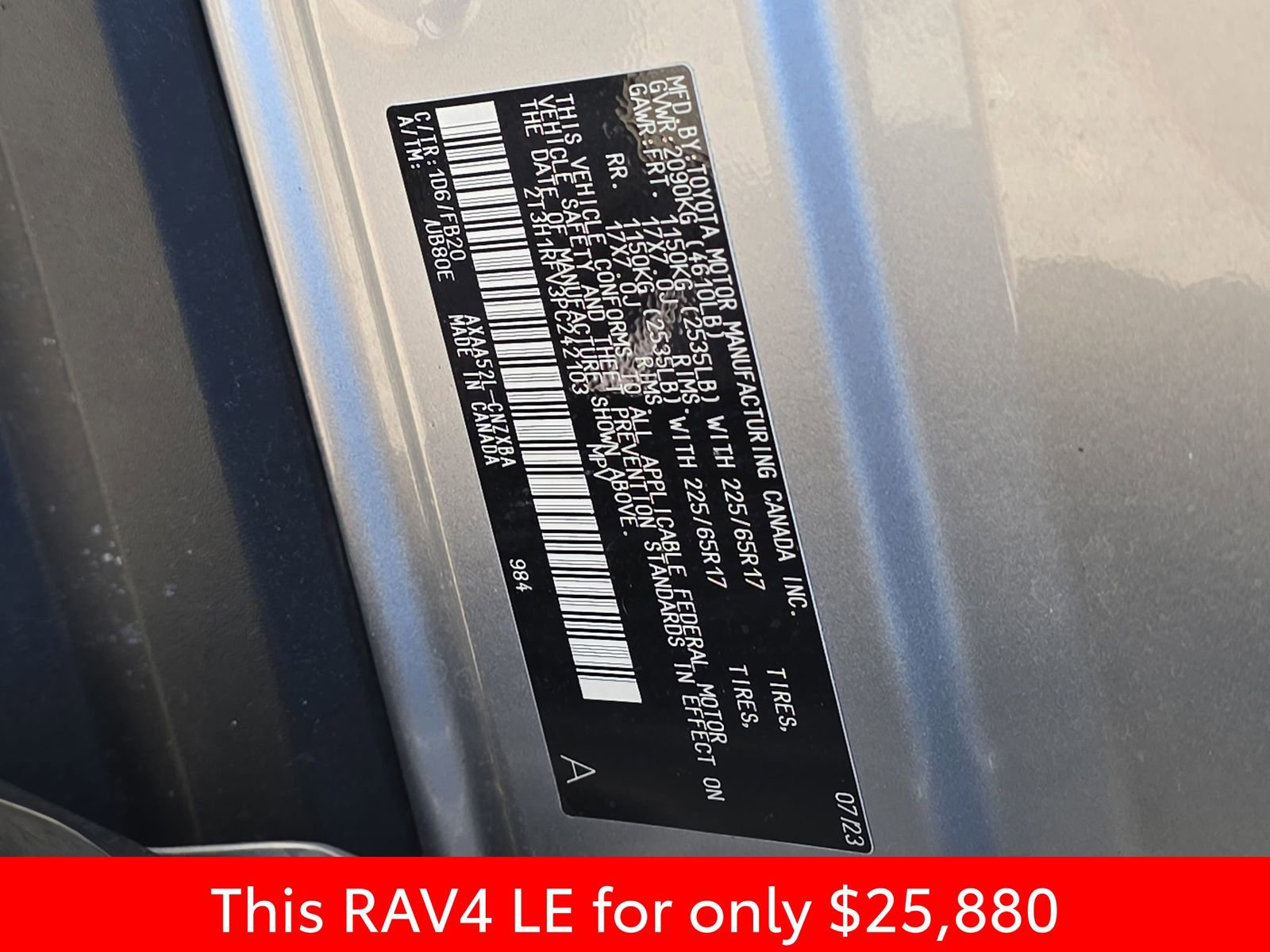 Used 2023 Toyota RAV4 LE image 39