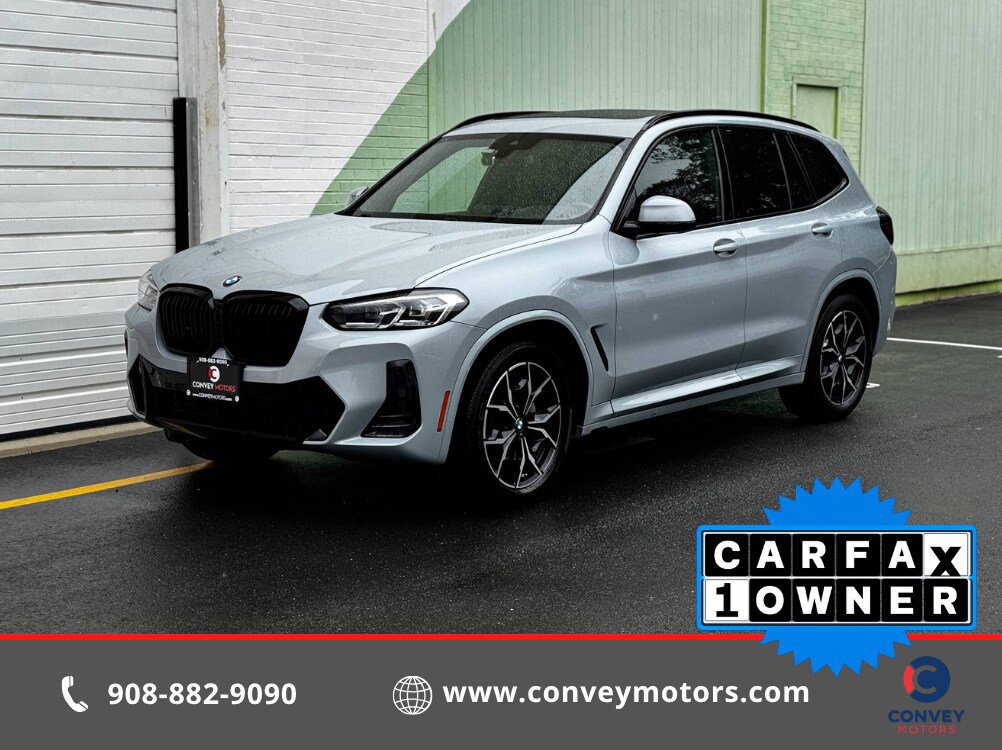 Used 2022 BMW X3 xDrive30i w/ M Sport Package 2 AWD/4WD image 1