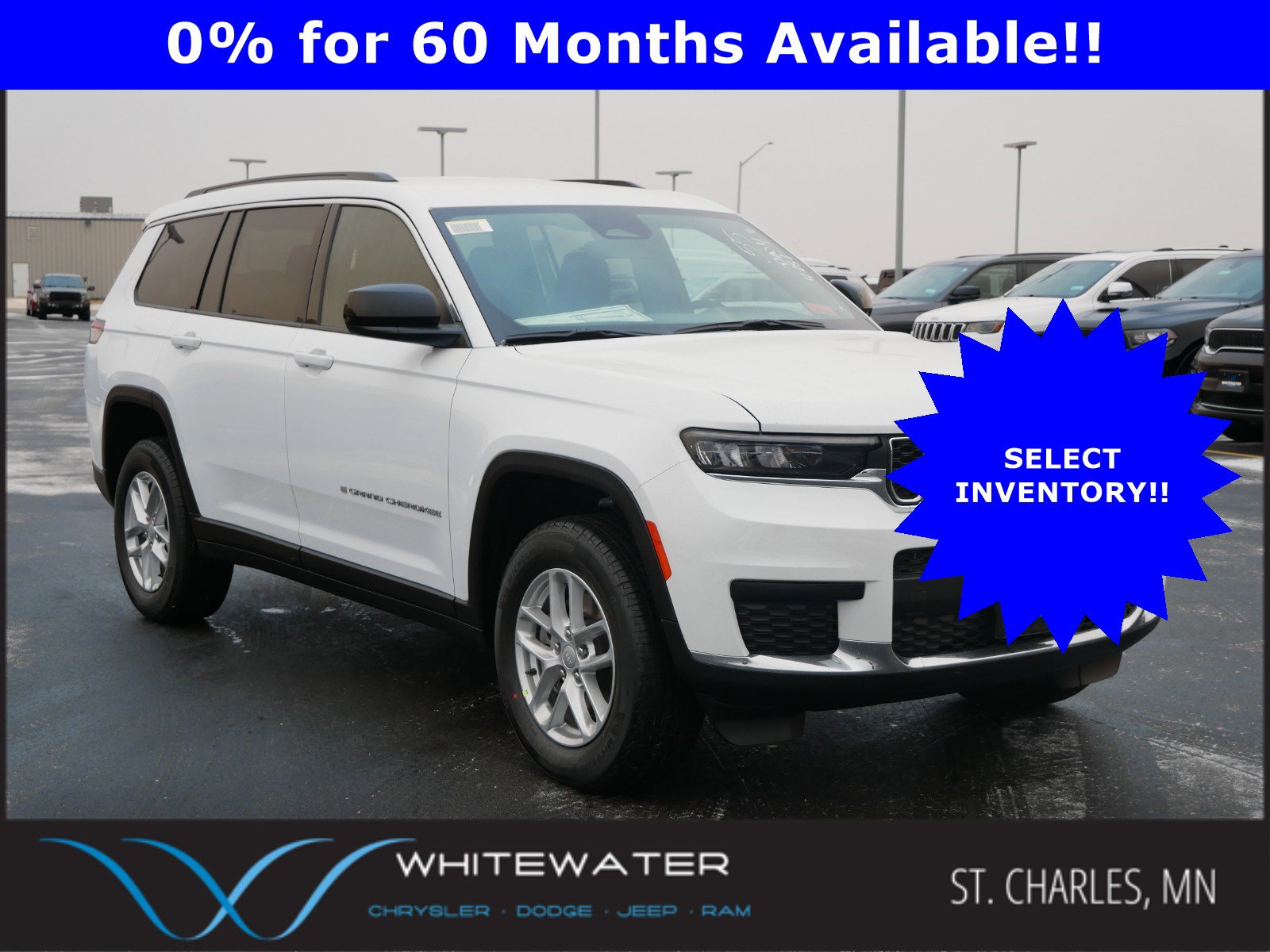 New 2025 Jeep Grand Cherokee L Laredo w/ Luxury Tech Group I
