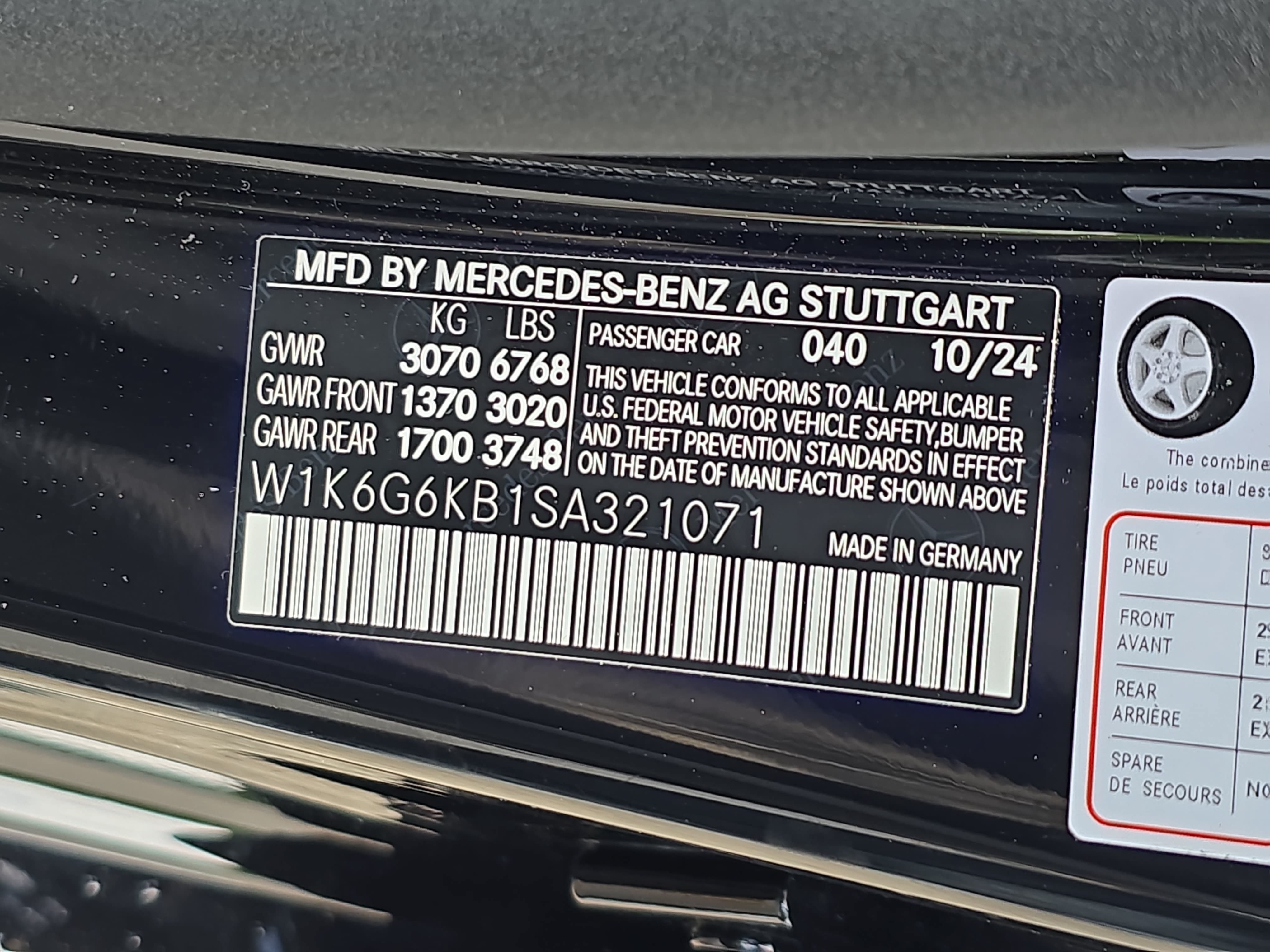 Used 2025 Mercedes-Benz S 580e 4MATIC Sedan image 35