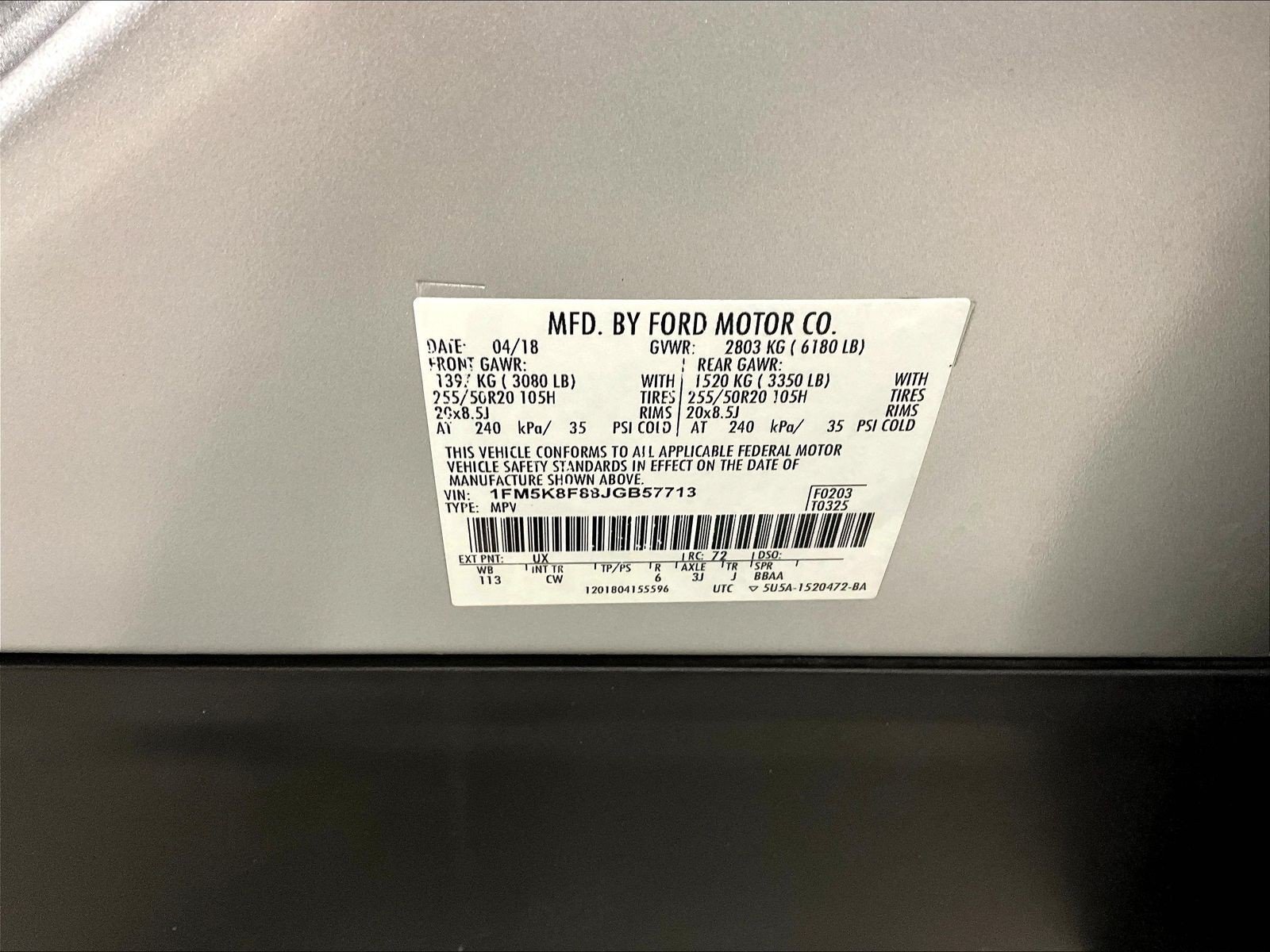 Used 2018 Ford Explorer Limited AWD/4WD image 19