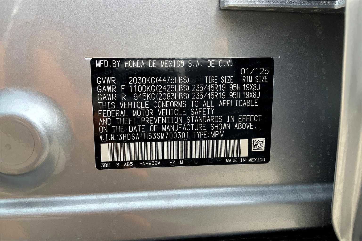 Used 2025 Acura ADX A-Spec FWD image 17