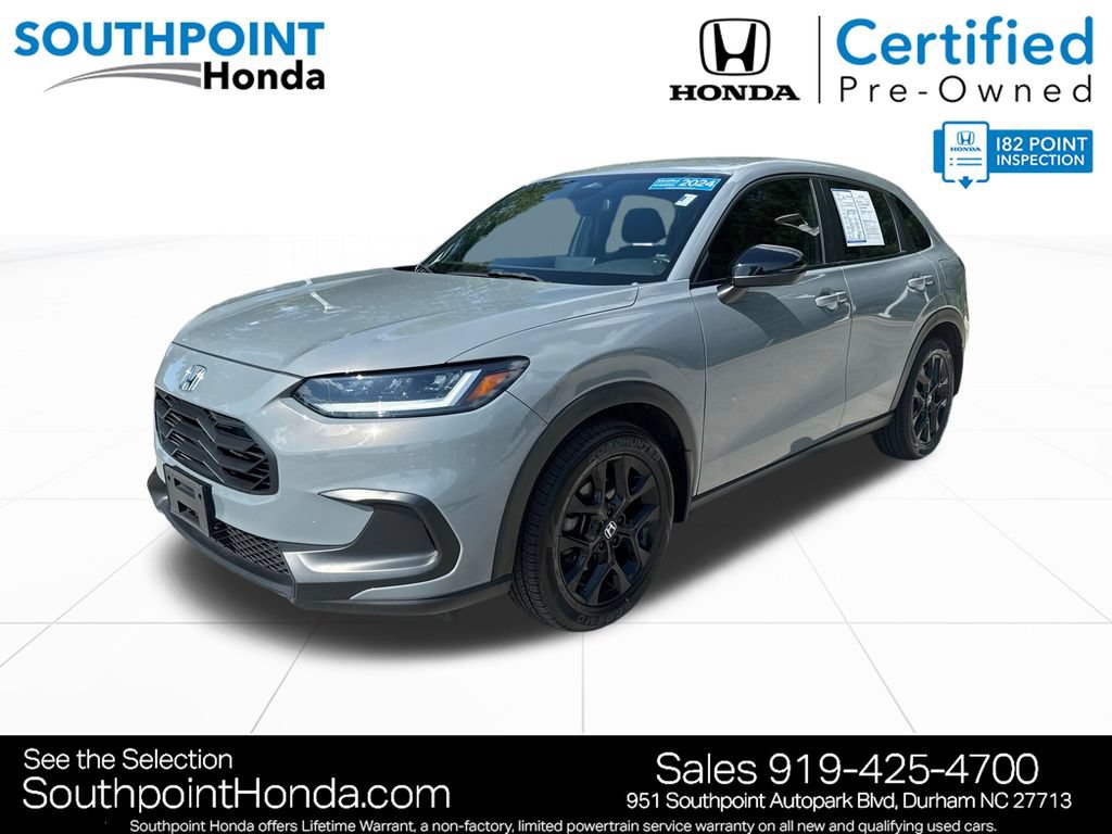 Certified 2024 Honda HR-V Sport image 3