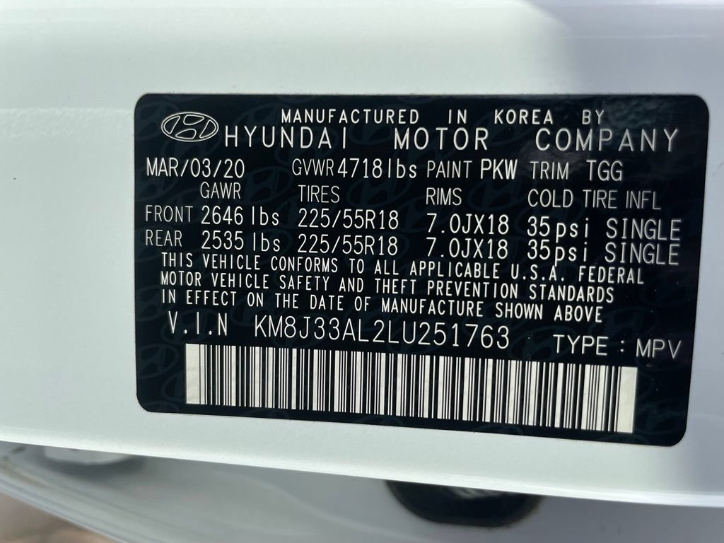 Used 2020 Hyundai Tucson SEL FWD image 34