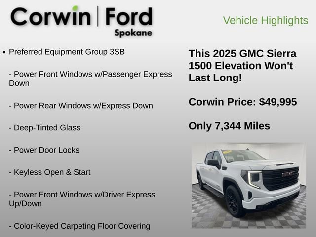 Used 2025 GMC Sierra 1500 Elevation image 6