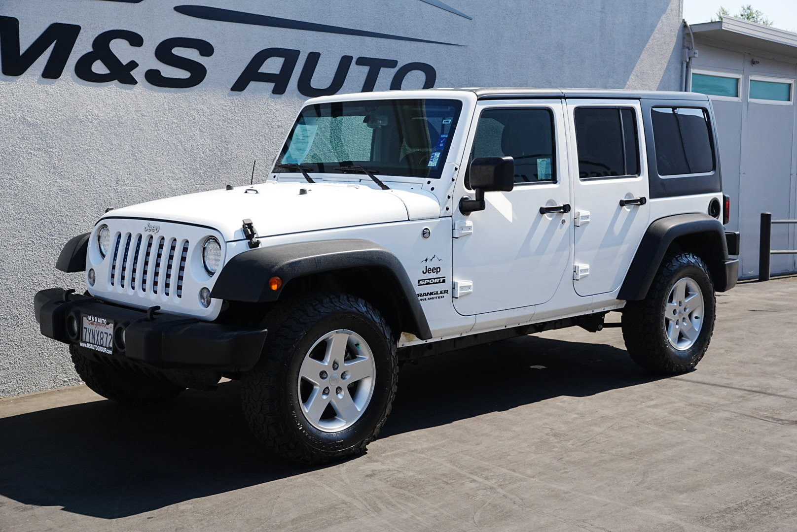 Used 2017 Jeep Wrangler Unlimited Sport w/ Quick Order Package 24S image 7