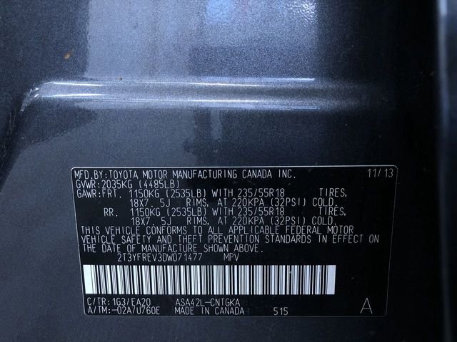 Used 2013 Toyota RAV4 Limited image 33