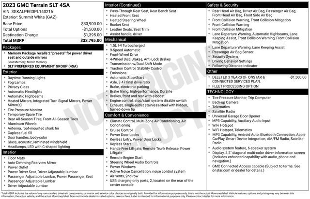 Used 2023 GMC Terrain SLT FWD image 18