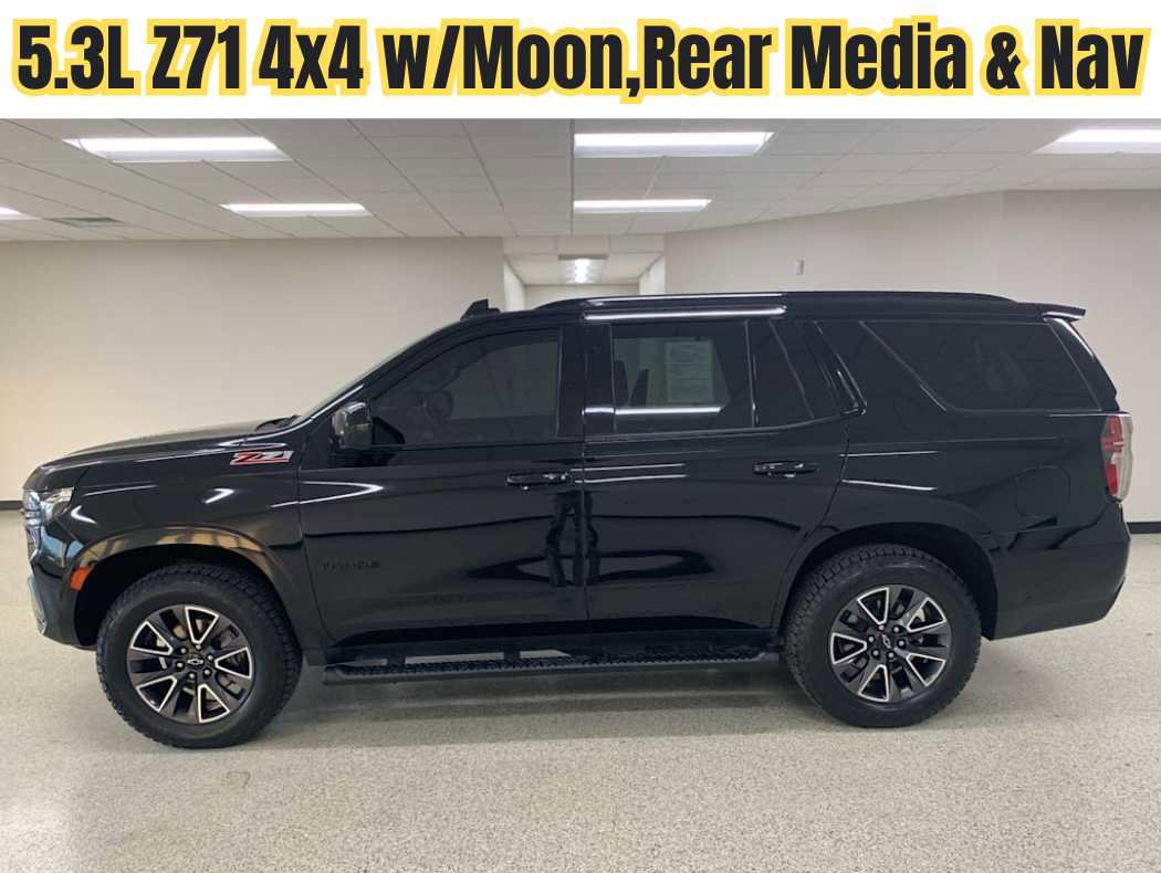 Used 2021 Chevrolet Tahoe Z71 w/ Rear Media and Nav Package