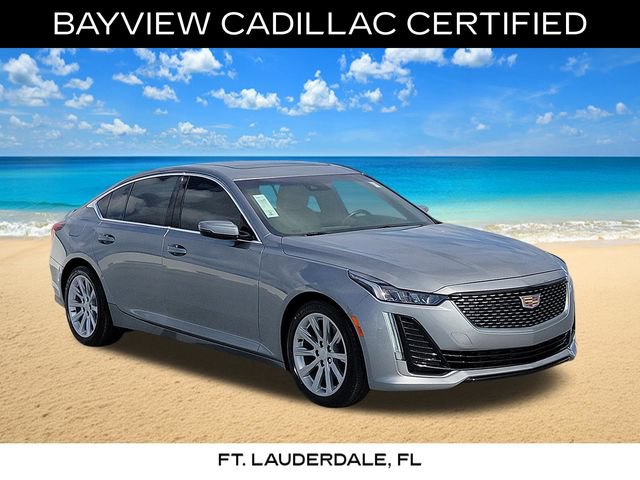 Certified 2023 Cadillac CT5 Luxury w/ Sun And Sound Package RWD image 8