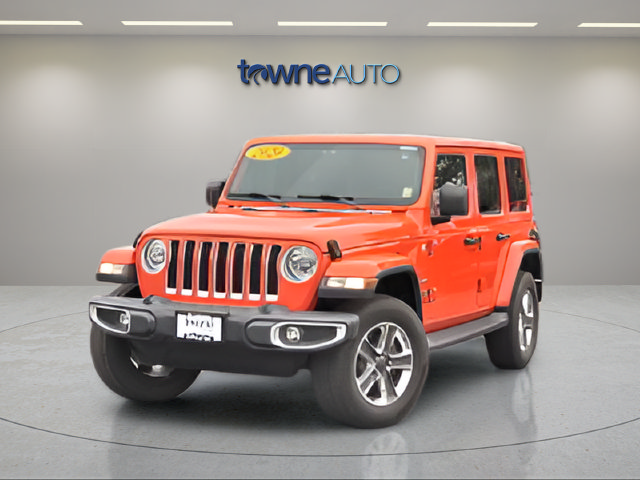 Used 2020 Jeep Wrangler Unlimited Sahara w/ Uconnect 4C Nav & Sound Group AWD/4WD image 2