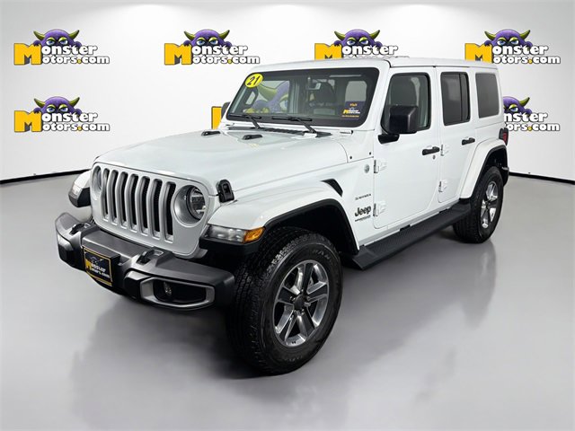 Used 2021 Jeep Wrangler Unlimited Sahara w/ Uconnect 4C Nav & Sound Group