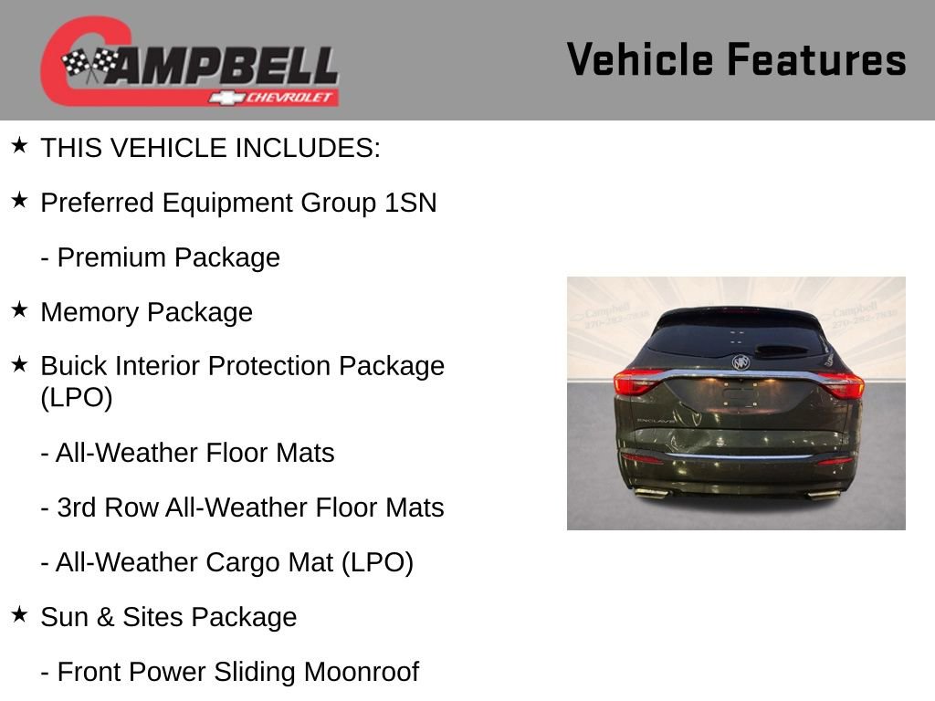 Used 2020 Buick Enclave Premium w/ Sun and Sites Package image 5